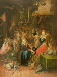 Scena zaklęcia, 1606